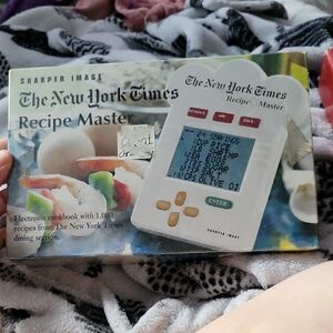 Sharper Image Recipe Master with White and Red Display